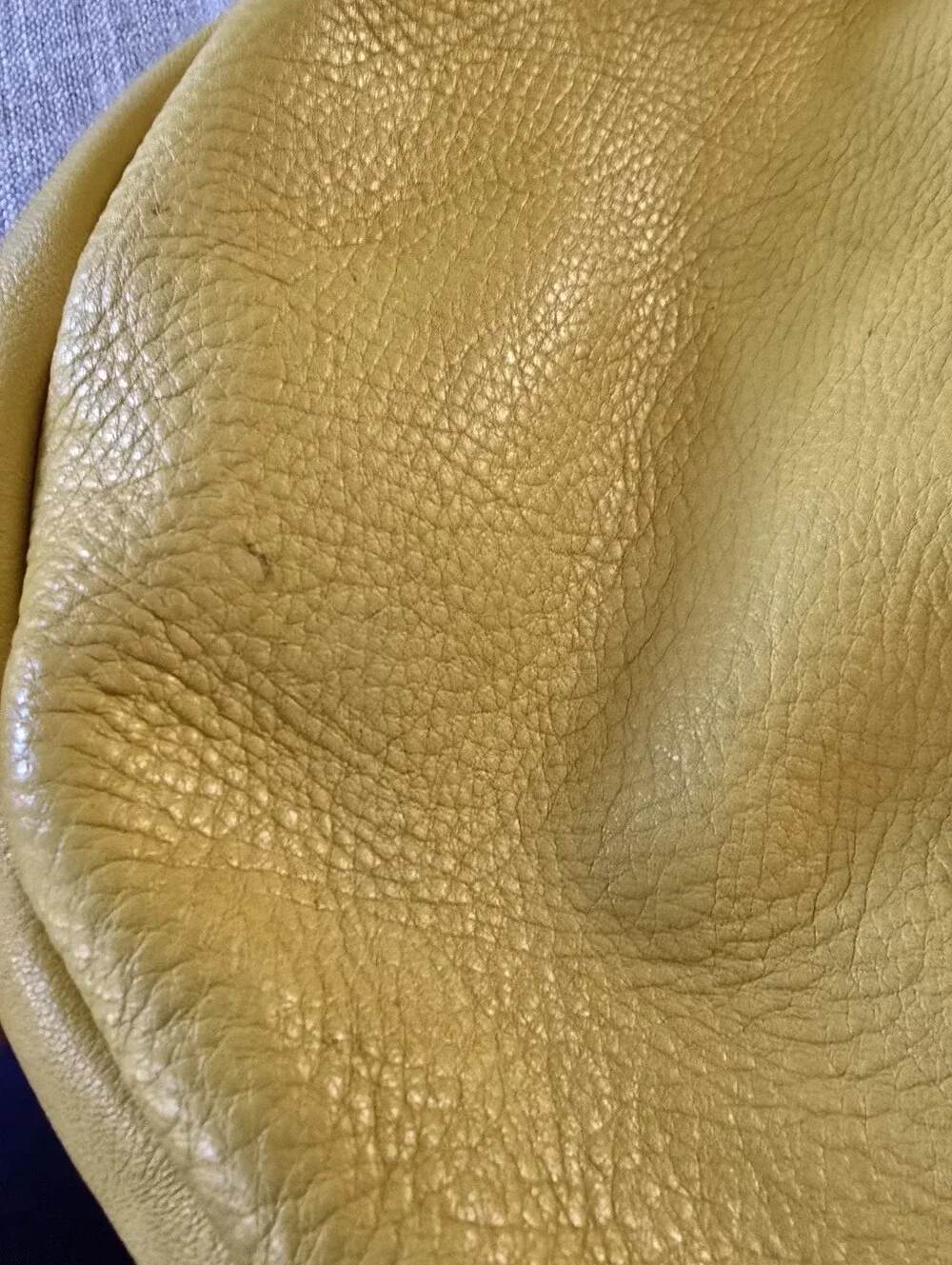 MARC By Marc Jacobs Q Hillier Hobo Convertible Leather Handbag Yellow Gold